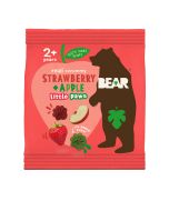 BEAR - Paws Strawberry & Apple Fruit Shapes  - 18 x 20g