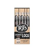 RJ's Licorice - Natural Soft Eating Choc Licorice Log Display - 25 x 40g