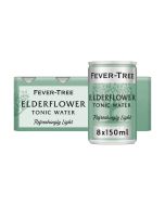Fever Tree - Refreshingly Light Elderflower Tonic (3 x 8 x 150ml) - 3 x 1200ml