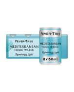 Fever Tree - Refreshingly Light Mediterranean Tonic (3 x 8 x 150ml) - 3 x 1200ml