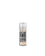 The Garlic Farm - Sea Salt with Garlic & Black Pepper Grinder - 6 x 60g