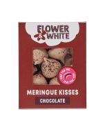 Flower & White - Chocolate Meringue Kisses - 12 x 100g