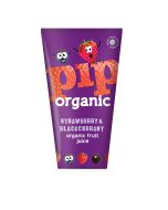 PIP Organic - Strawberry & Blackcurrant Juice - 24 x 180ml