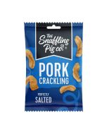 The Snaffling Pig - Perfectly Salted Pork Crackling - 12 x 40g