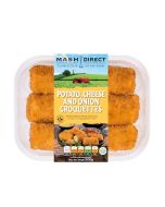 Mash Direct   -  Potato, Cheese and Onion Croquettes  - 6 x 300g (Min 5 DSL)