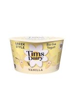 Tims Dairy - Greek Style Vanilla Yogurt  - 6 x 175g (Min 16 DSL)