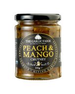The Garlic Farm - Peach & Mango Chutney - 6 x 300g