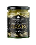 The Garlic Farm - Sweet Snaacking Cloves in Oil with Herbs - 6 x 270g
