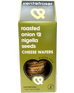 Kent & Fraser - Roasted Onion & Nigella Seed Cheese Biscuits - 6 x 110g