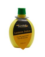Sunita - Lemon Juice - 12 x 200ml