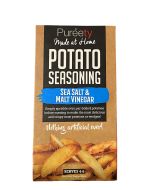 Pureety - Sea Salt & Vinegar Potato Seasoning - 9 x 40g