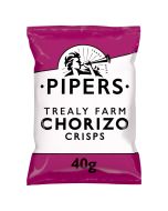 Pipers - Trealy Farm Chorizo Crisps - 24 x 40g