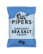 Pipers - Anglesey Sea Salt Crisps - 24 x 40g