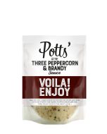 Potts - Three Peppercorn Sauce with Brandy - 6 x 250g