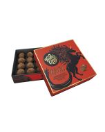 Willie's Cacao - Single Estate Dark Chocolate with Sea Salt Praline Truffles - 6 x 110g