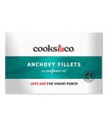 Cooks & Co - Anchovy Fillets in Oil - 10 x 50g