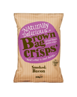 Brown Bag Crisps - Smoked Bacon Crisps - 10 x 150g