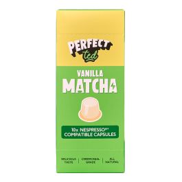 Perfectted Range PerfectTed - 10 Vanilla Matcha Pods - 6 x 50g