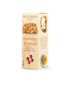 Miller's - Cranberry & Raisin Toasts - 6 x 100g