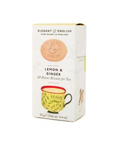 Elegant & English - Lemon & Ginger  - 6 x 140g