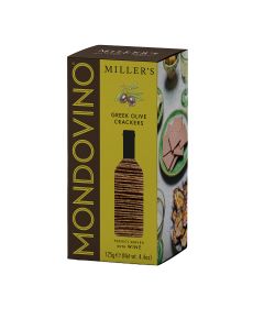 Artisan Biscuits - Mondovino,  Greek Olive Crackers - 6x125g