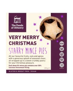 The Foods Of Athenry - Gluten Free Starry Mince Pies - 12 x 280g