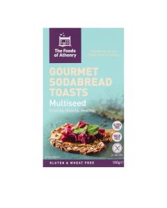 The Foods Of Athenry - Gluten Free Multiseed Sodabread Toasts - 12 x 100g
