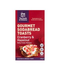 The Foods Of Athenry - Gluten Free Honeyed Almond & Rosemary Sodabread Toasts - 12 x 100g