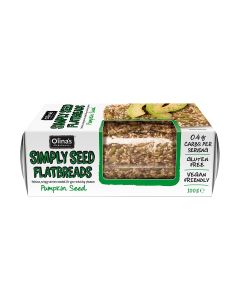 Olina's Bakehouse - Simply Seeded Flatbreads - Gluten Free - Pumpkin Seeds - 10 x 100g