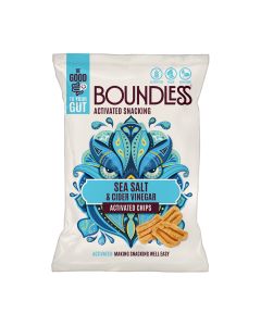Boundless - Sea Salt and Cider Vinegar Chips - 10 x 80g