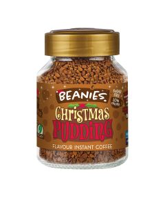 Beanies Coffee - Christmas Pudding Instant Coffee  - 6 x 50g