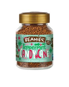 Beanies Coffee - Peppermint Candy Cane Flavour Coffee - 6 x 50g