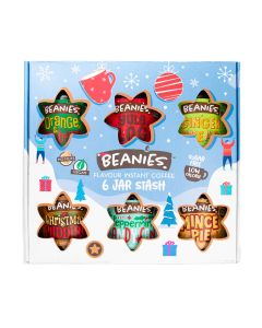 Beanies Coffee - Christmas Gift Box with 6 Coffee Flavours - 4 x 300g