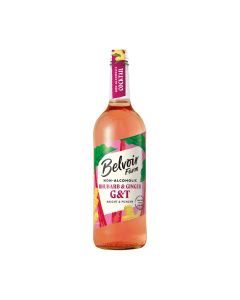 Belvoir - Non-Alcoholic Rhubarb & Ginger G&T - 6 x 750ml