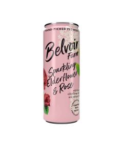 Belvoir - Elderflower & Rose (can)  - 12 x 250ml