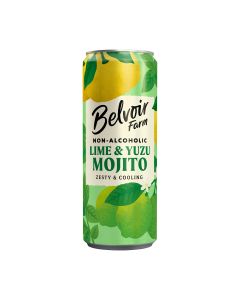 Belvoir - Non Alcoholic Lime & Yuzo Mojito Can - 12 x 250ml