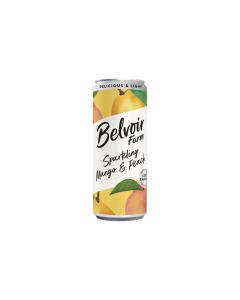 Belvoir - Delicious and Light Mango & Peach - 12 x 330ml