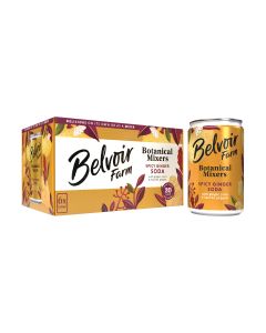 Belvoir - Botanical Spicy Ginger Soda Can - 6 x 150ml