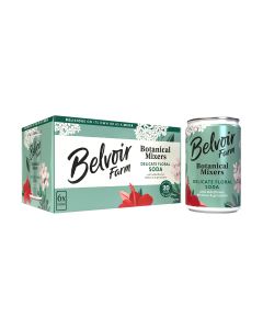 Belvoir - Botanical Floral Elderflower Soda Can - 6 x 150ml
