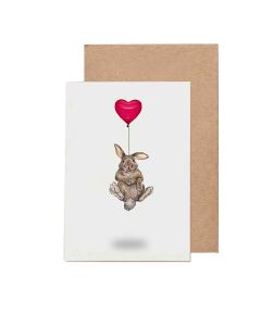 Beth Goodwin - Balloon Bunny Greeting Cards - 10 x cards