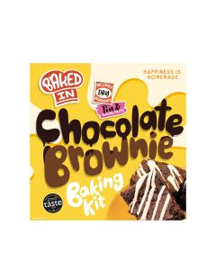 Bakedin - Double Chocolate Brownie Kit - 8 x 475g
