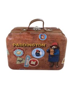 Paddington Bear - Suitcase Tin With Orange Marmalade  Chocolate Chunk Cookies - 10 x 300g