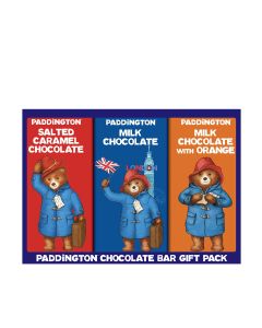 Paddington Bear - Trio of Chocolate Bars Gift Set - 12 x 240g