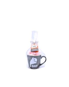 Infinity Brands  - Boo' Mug Set Hot Chocolate and Marshmallows - 6 x 150g