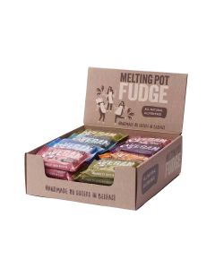 Melting Pot Fudge - Handmade Vegan Fudges - 16 x 90g