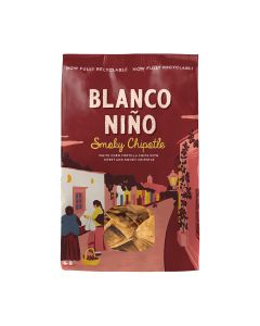 Blanco Nino - Smoky Chipotle Authentic Tortilla Chips - 8 x 170g
