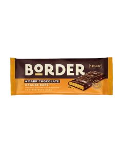 Border Biscuits - Plain Chocolate and Orange Bars - 18 x 144g