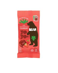 Bear - Strawberry Fruit Yoyos - 18 x 20g