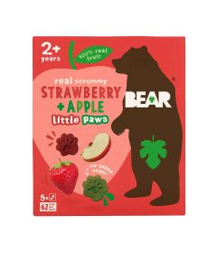 Bear - Strawberry & Apple PAWS - (5 x 20g) x 4