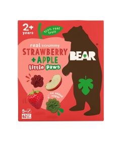 Bear - Strawberry & Apple PAWS - (5 x 20g) x 4